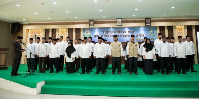 Pengurus LPTQ Aceh Dikukuhkan