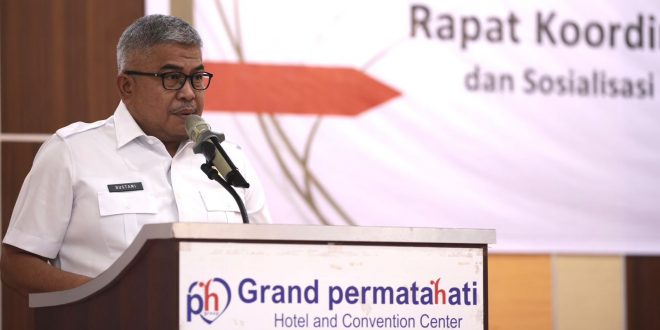 Sekda Buka Rakor Percepatan Sertifikasi Aset Pemerintah Se-Aceh