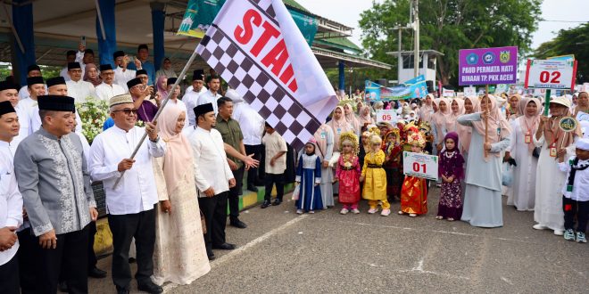 Lepas Musabaqah Pawai Muharram 1446 Hijriah, Ini Harapan Pj Gubernur Aceh