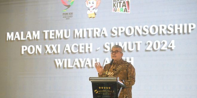 Pj Gubernur Aceh Ajak Kalangan Dunia Usaha Dukung Kesuksesan PON XXI